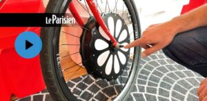 Le Parisien devoted a report to our connected and electric wheel Teebike