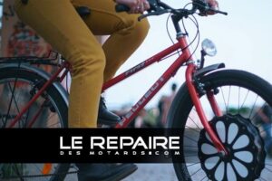 Lerepairedesmotards : Teebike, a wheel to electrify your bike