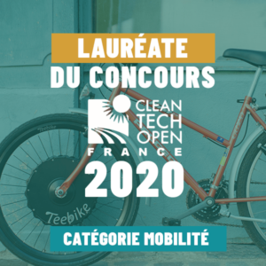 Teebike winner of the Cleantech Open France 2020!