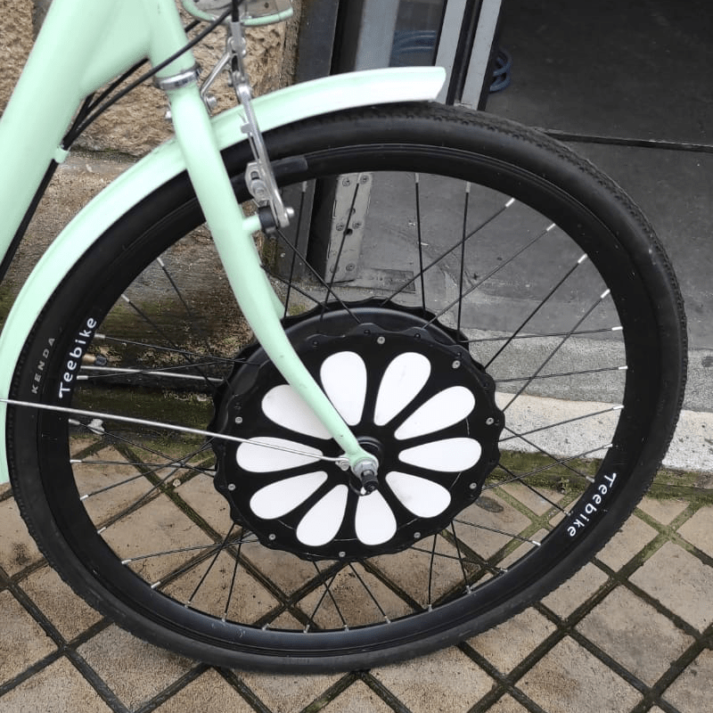 Teebike : une roue pour rendre votre vélo électrique • Les Horizons